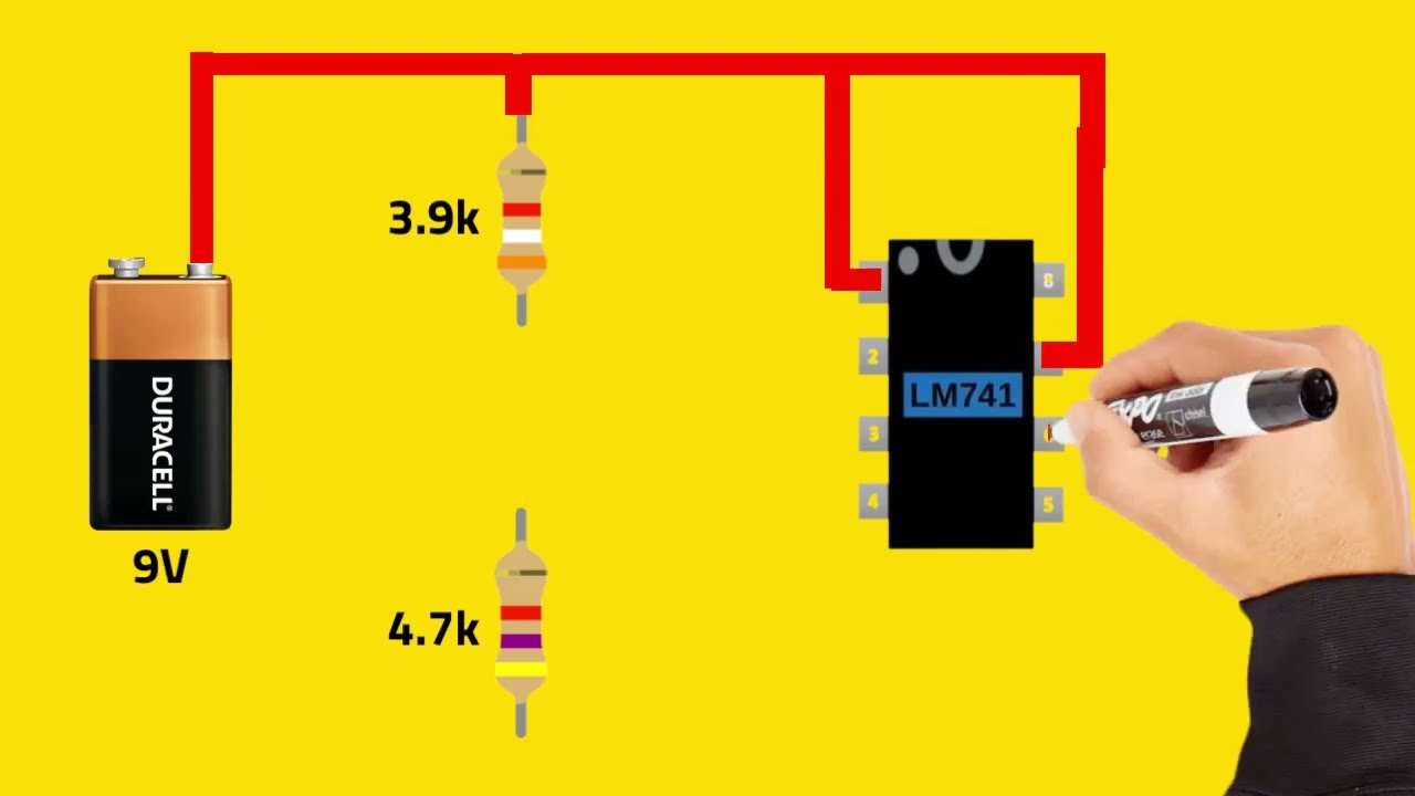 How To Make a DC-DC Converter With LM741