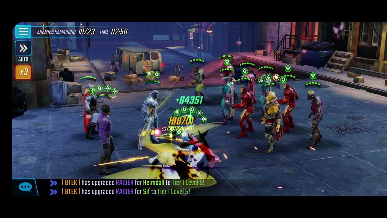 MSF - Gambit raid difficulty 7 - F11 Full House - Club/heart - 1 shot not efficiently