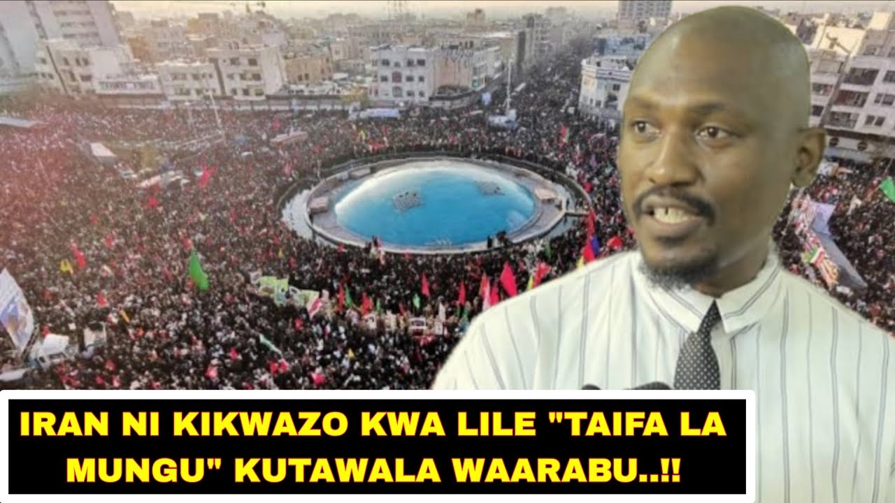 IRAN ANAOGOPWA NA MAREKANI? IRAN NI KIKWAZO KWA ISRAEL KUWATAWALA WAISLAMU NA WAKRISTO DUNIA NZIMA