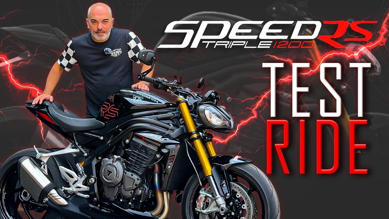 SPEED TRIPLE 1200 RS 2025. Migliora con le Ohlins elettroniche?