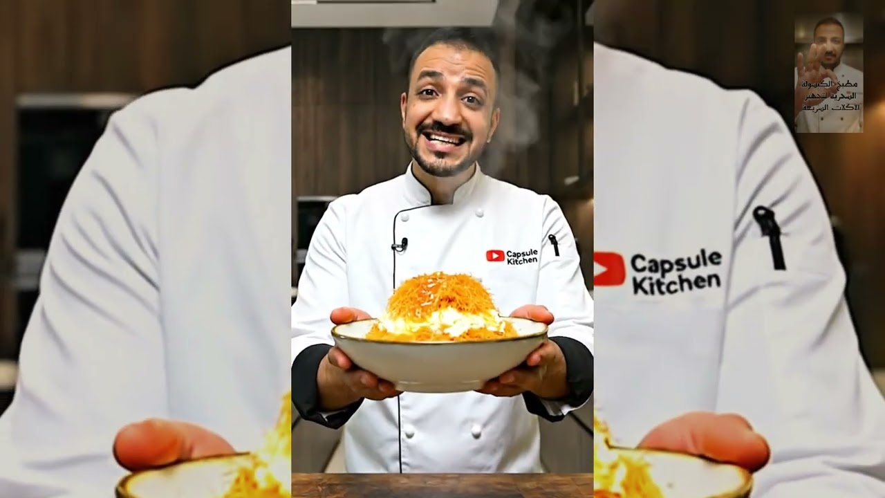 هل الكبسولة هي افضل طريقة لتحضير حلويات الشام بسرعة  Is the capsule the  #chef.best way to prepare