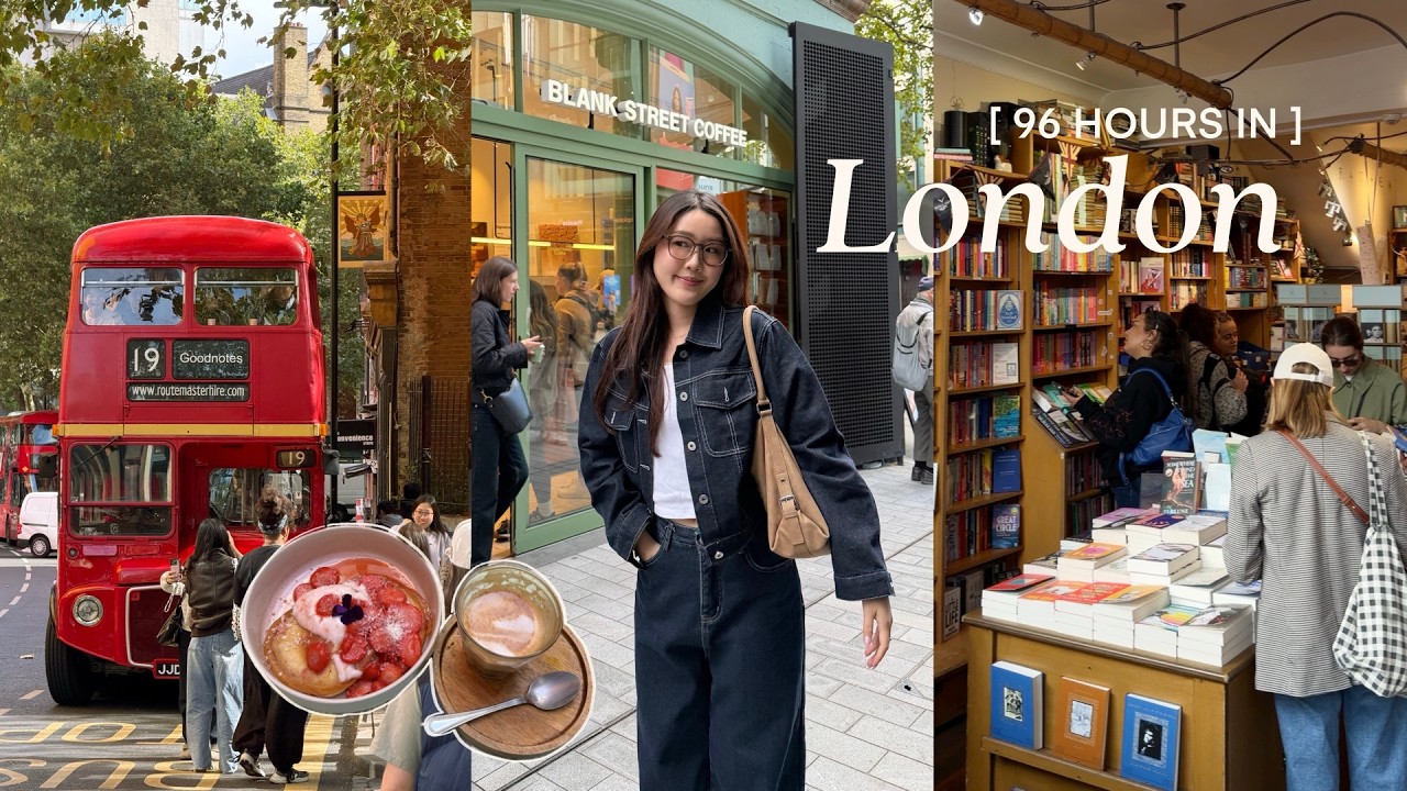 4 Days in London🏛️ เที่ยวยุโรปครั้งแรก, เข้าออฟฟิศ Goodnotes, ร้านหนังสือ เครื่องเขียนคิ้วท์มาก!