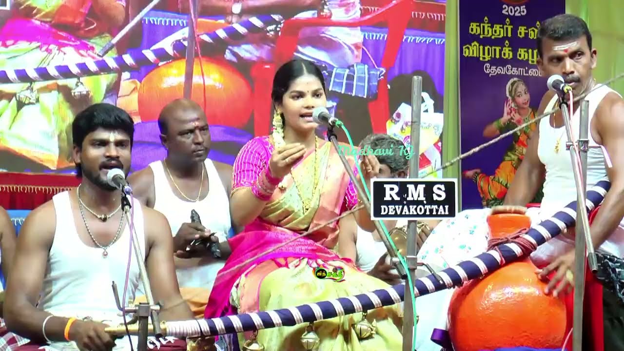 💥தேவகோட்டையில் அசத்தலான || அச்சங்குன்றம் அரசி 🌷மாதவி வில்லுப்பாட்டு #madhavi