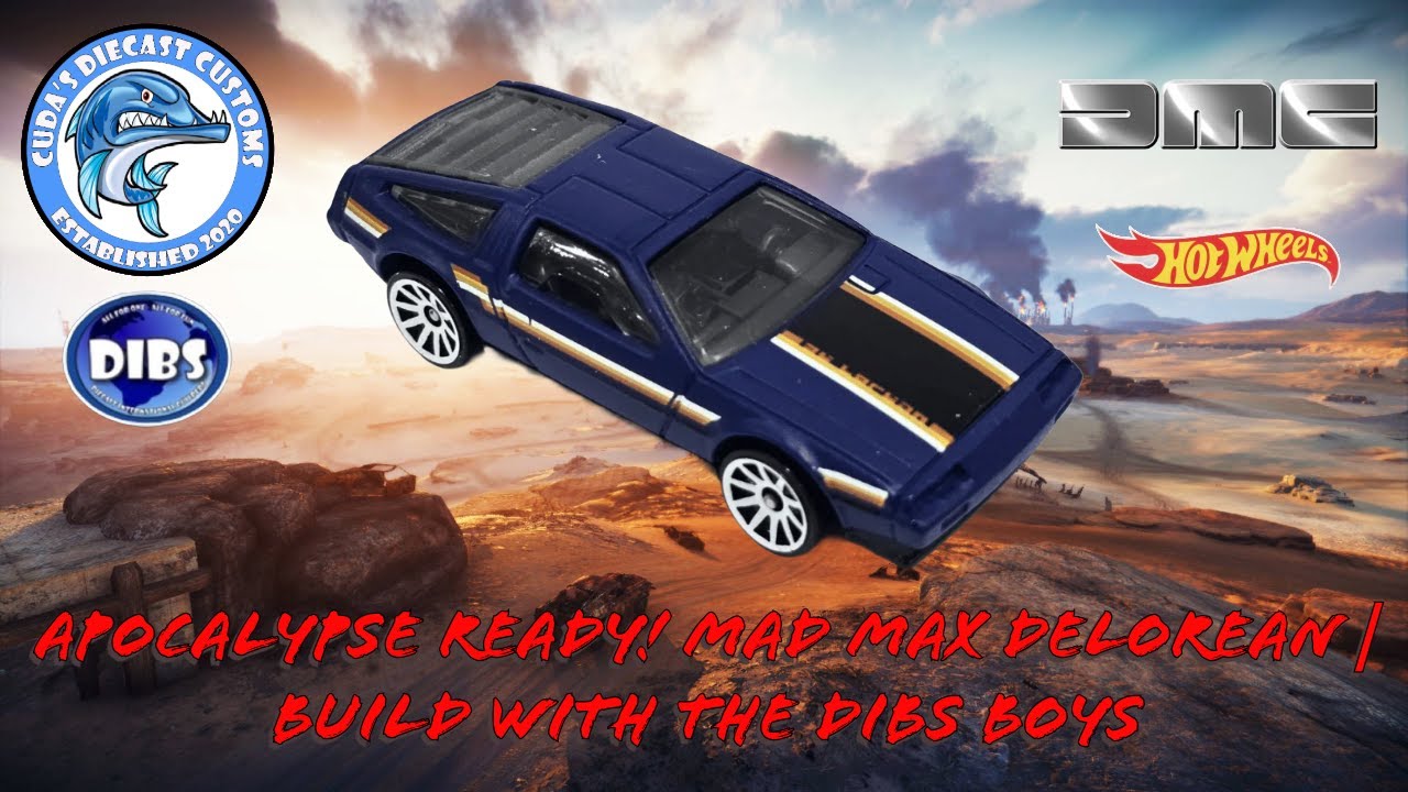 DIBS SPECIAL: APOCALYPSE READY! MAD MAX DELOREAN: BUILD WITH THE DIBS BOYS