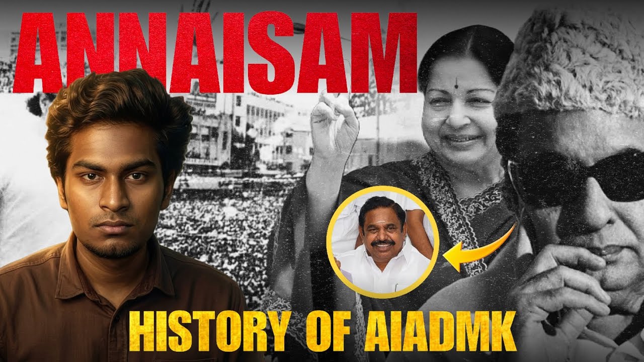 The Untold History of AIADMK: MGR, Jayalalithaa, and the Battle for Tamil Nadu!