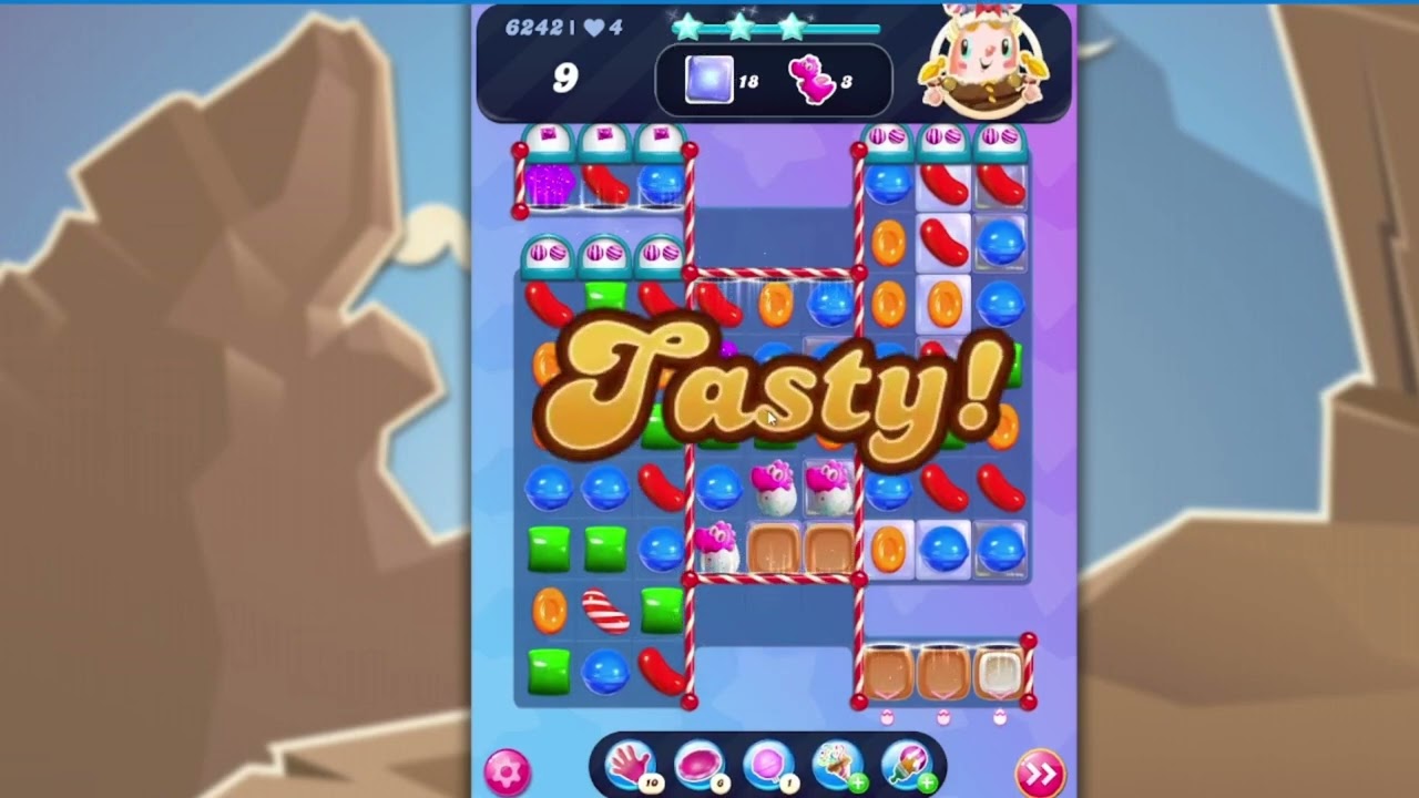 Candy Crush Saga Level 6242 | No Boosters