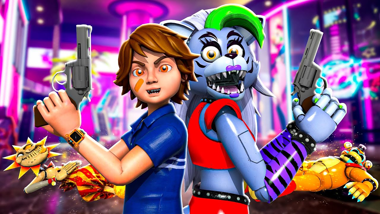 FNAF Security Breach BUT with GUNS?!