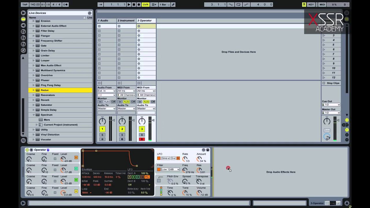 Создание собственного Dubstep инструмента в Ableton Live