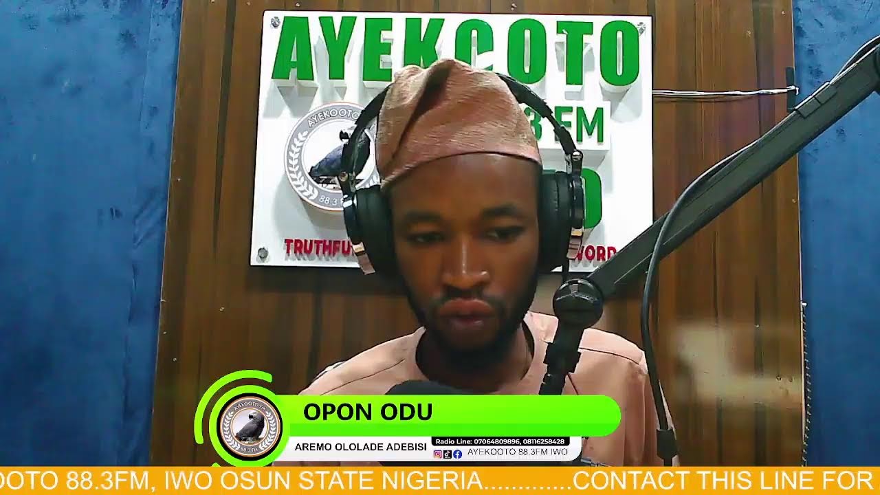 Ayekooto 88.3fm Live Stream