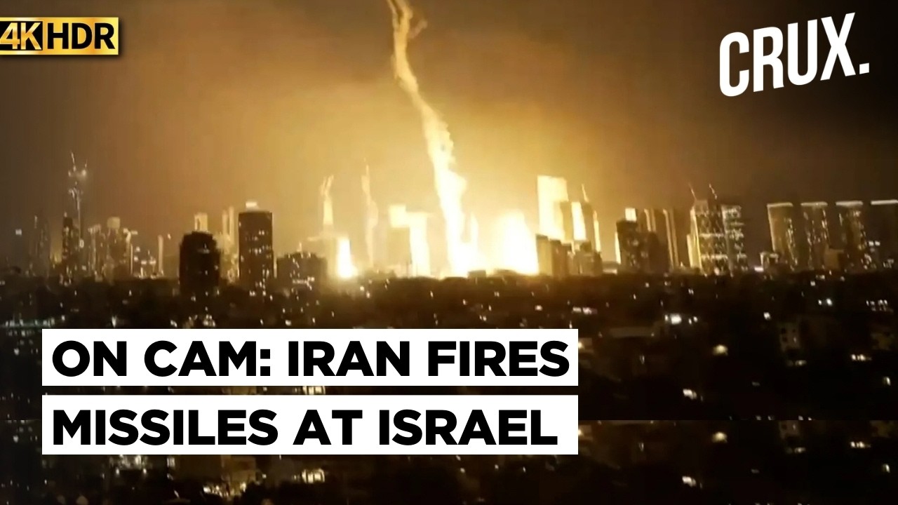 Chaos in Tel Aviv, Residents Flee to Shelters as IRGC Missiles Pound Israel Amid Iran War |4K