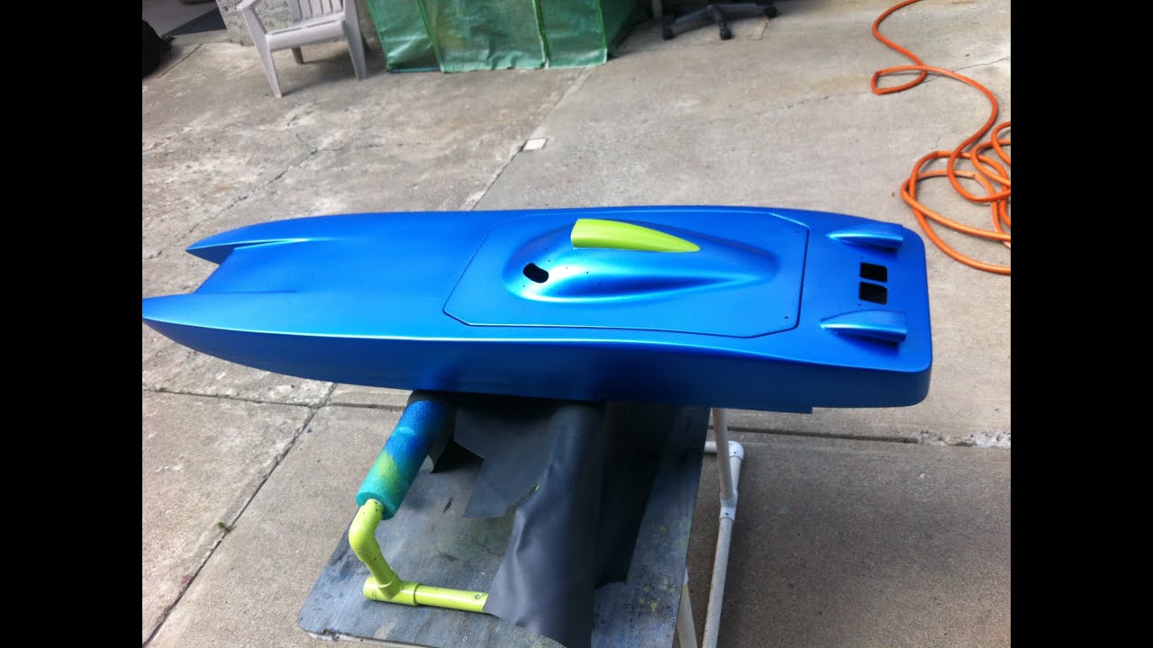 RC Boat Building Gas Custom MHZ 