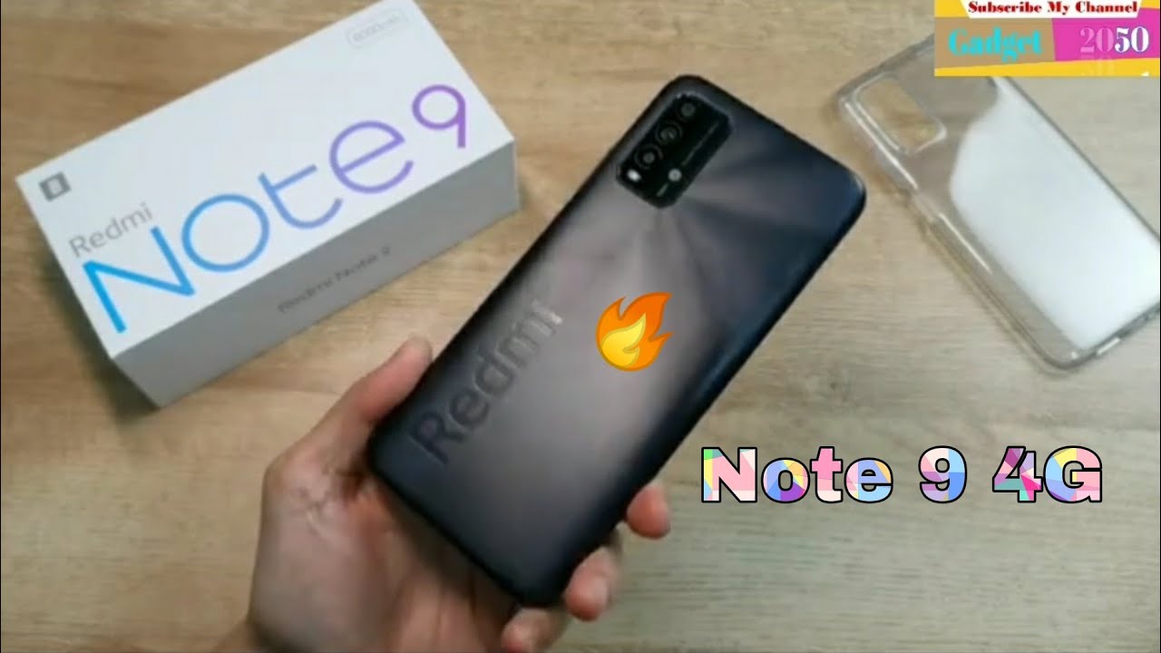 Redmi Note 9 4G Unboxing