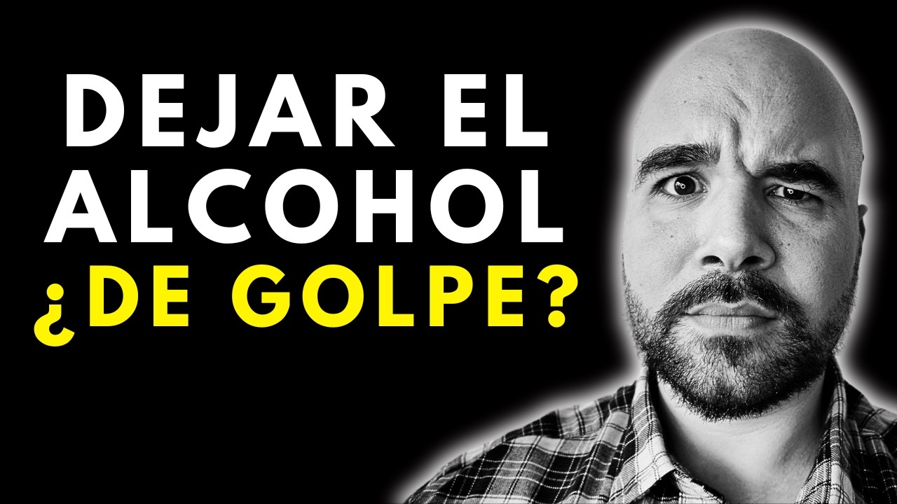 Dejar el alcohol POCO A POCO es una MENTIRA ❌