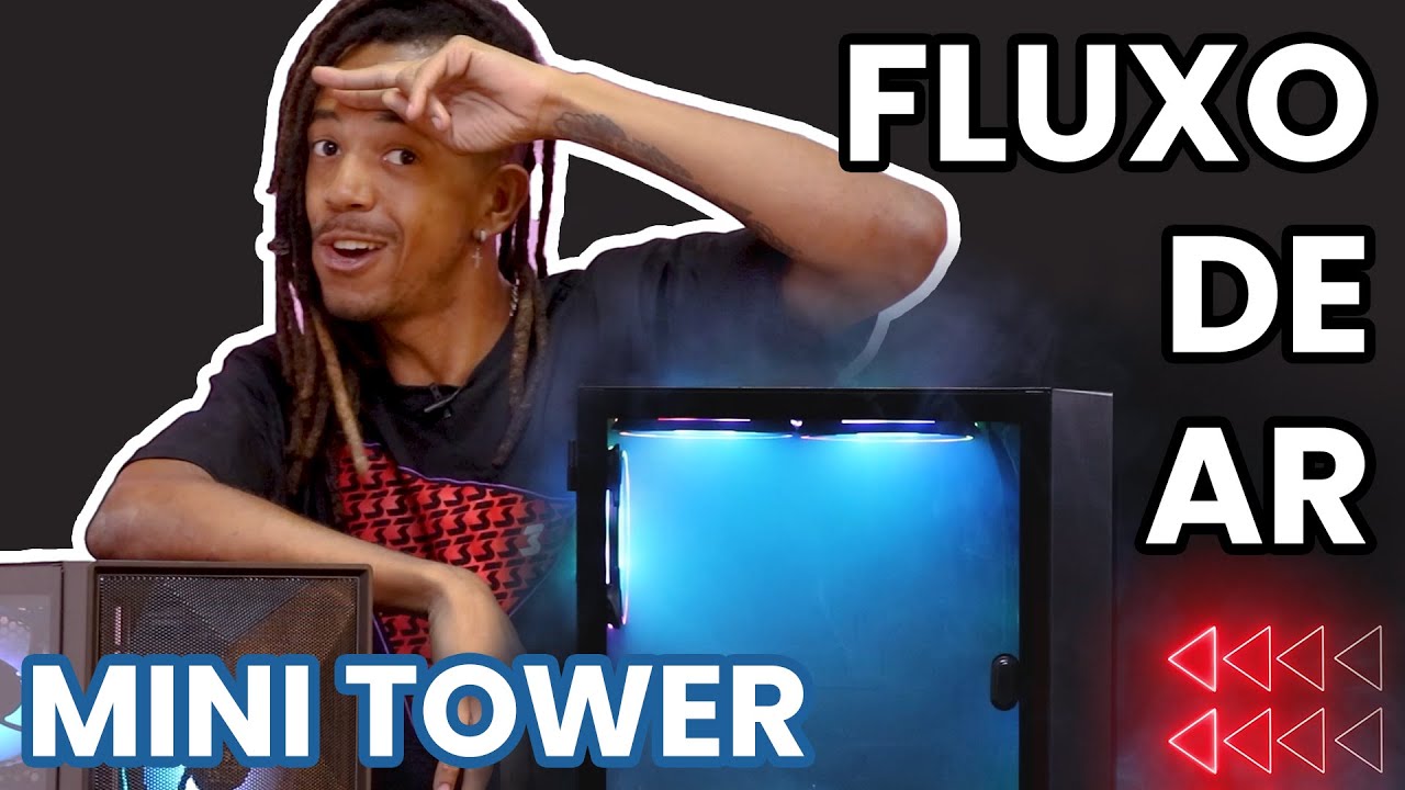 INSTALANDO FANS e CRIANDO FLUXO de AR em GABINETE MINI TOWER || DT3sports || TRANTOR || ZX120
