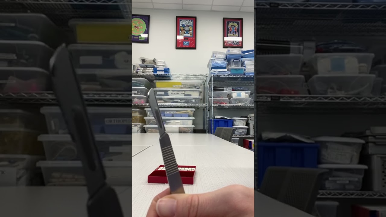 Unloading a Scalpel