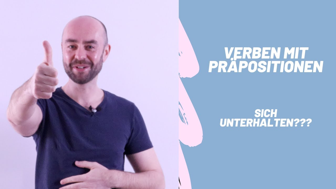 Verben mit Präpositionen: sich unterhalten mit + Dativ / über + Akkusativ