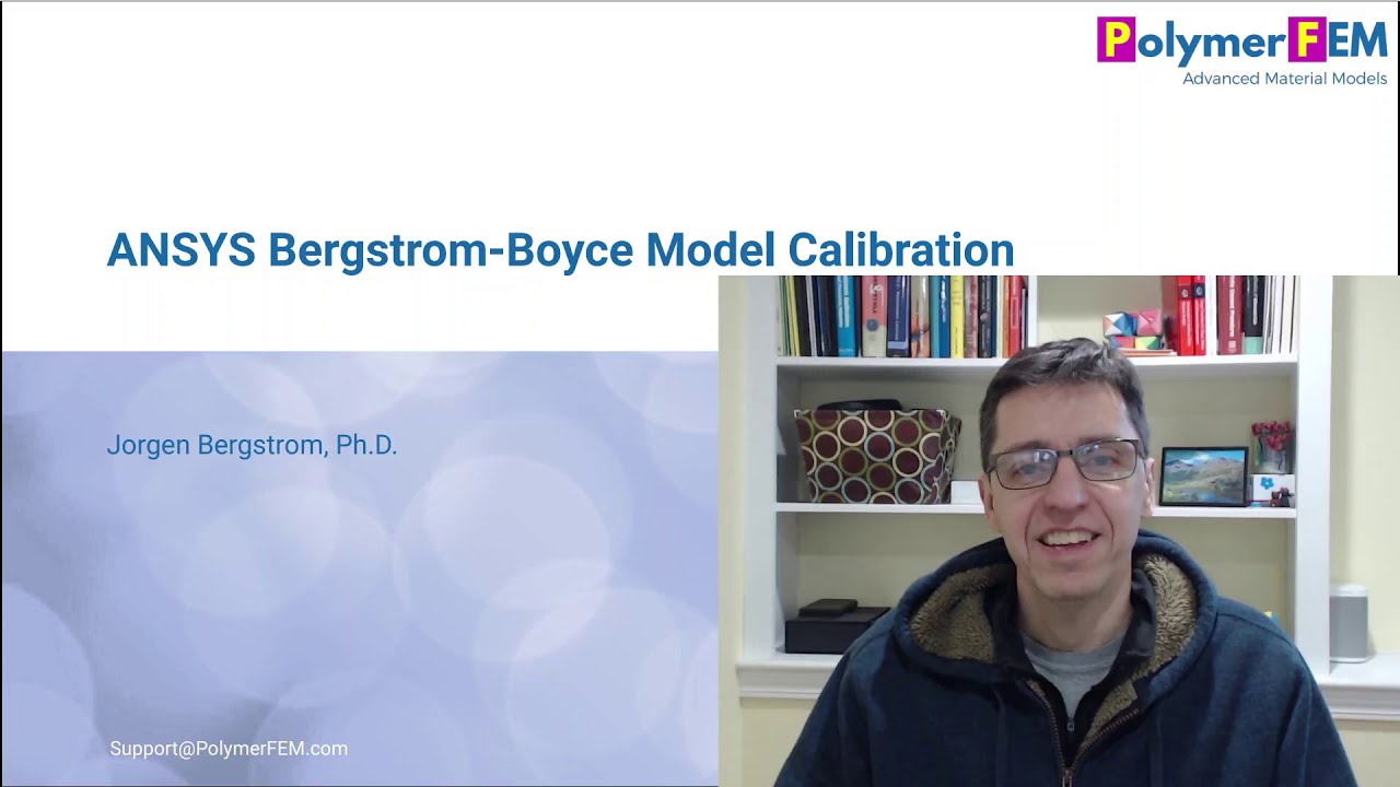 Calibrate Ansys Bergstrom-Boyce Material Model