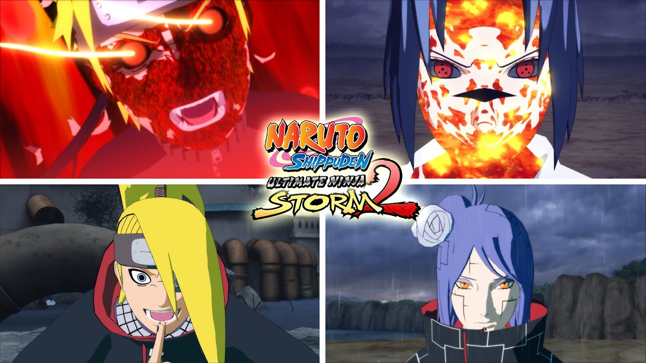 Naruto Shippuden Ultimate Ninja Storm 2 — Все пробуждения / Все трансформации / Все персонажи