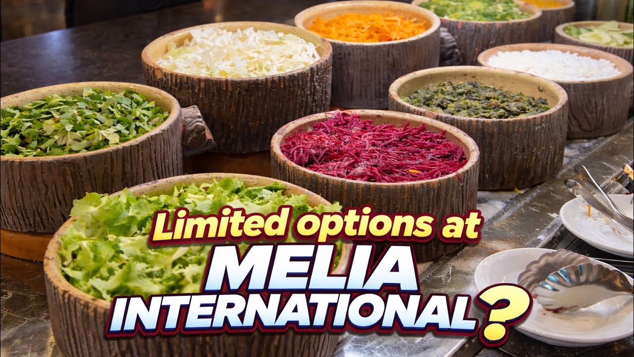 Before You Book Melia | Food Reality for Vegetarians & GF