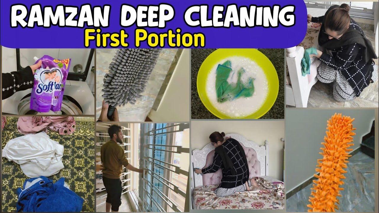 Preparing My Home for Ramadan ✨ Ramzan Deep Cleaning: First Portion || Motivation to do work