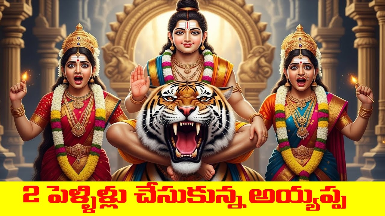 Ayyappa Swamy Marriage Truth Telugu | అయ్యప్ప స్వామి చరిత్ర పూర్తి కథ Part-4 #LordAyyappa
