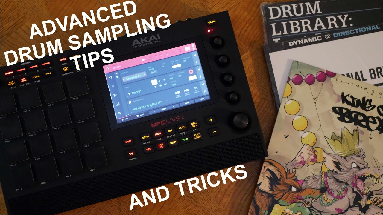 Секретные техники сэмплирования барабанных брейков AKAI MPC LIVE II