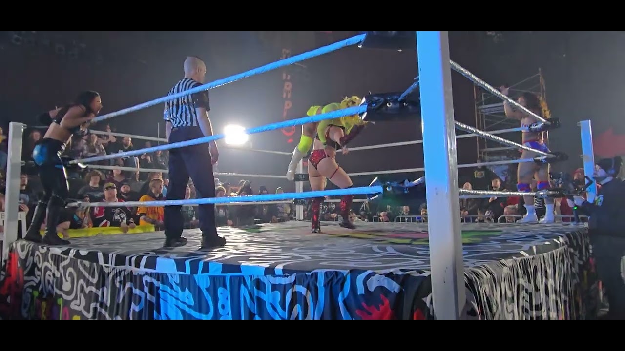 JCW Alice Crowley and Dani Mo vs J Rod and Sofia