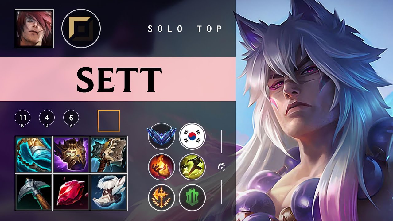 Sett Top vs Singed - KR Diamond Patch 26.02