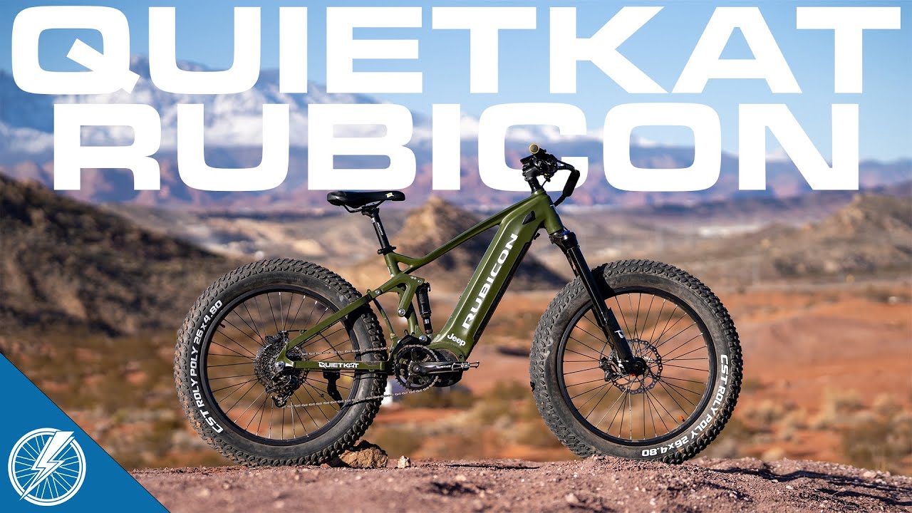 QuietKat Rubicon E-Bike Review | Off-roading Fun You'd Expect From a Jeep