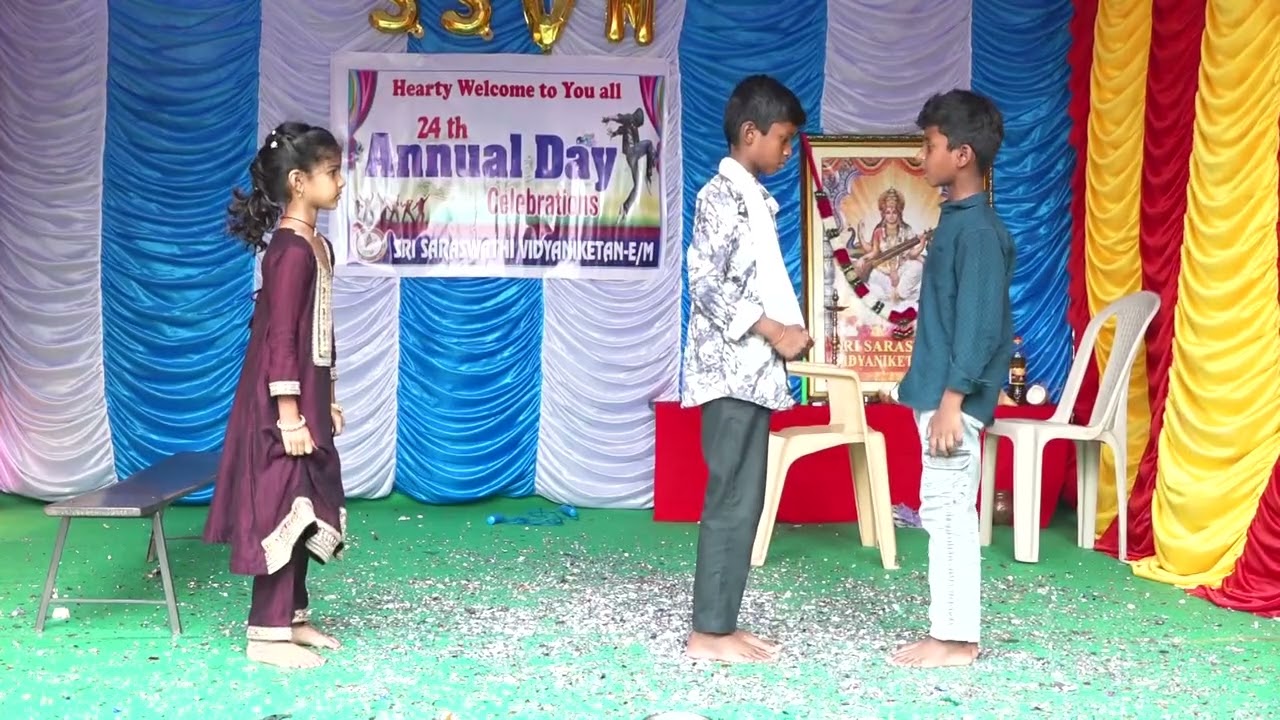 Gummadi Gummadi Sri Saraswathi Vidyaniketan Annual Day Celebration 