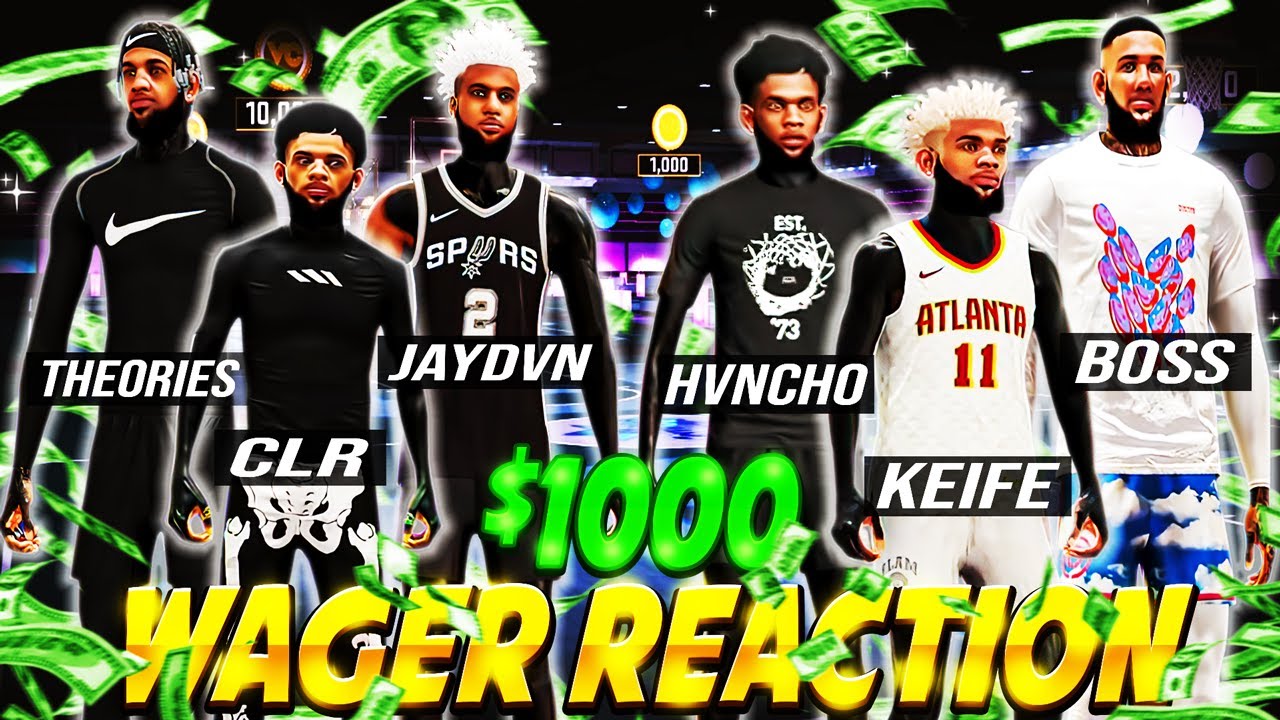 Keife & YoBoss Wagered CLR & Theories For $1000 On NBA2K22 And You Won't Believe What Happened...😱