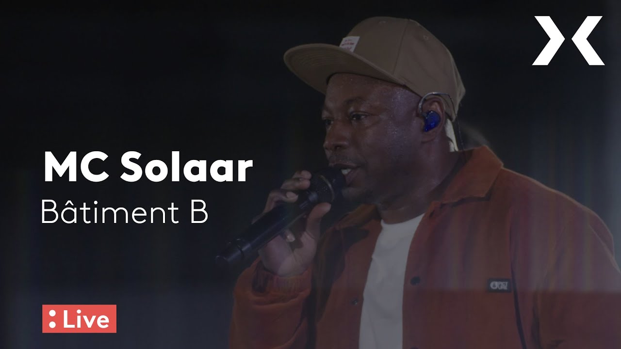 Mc Solaar en live dans Bâtiment B