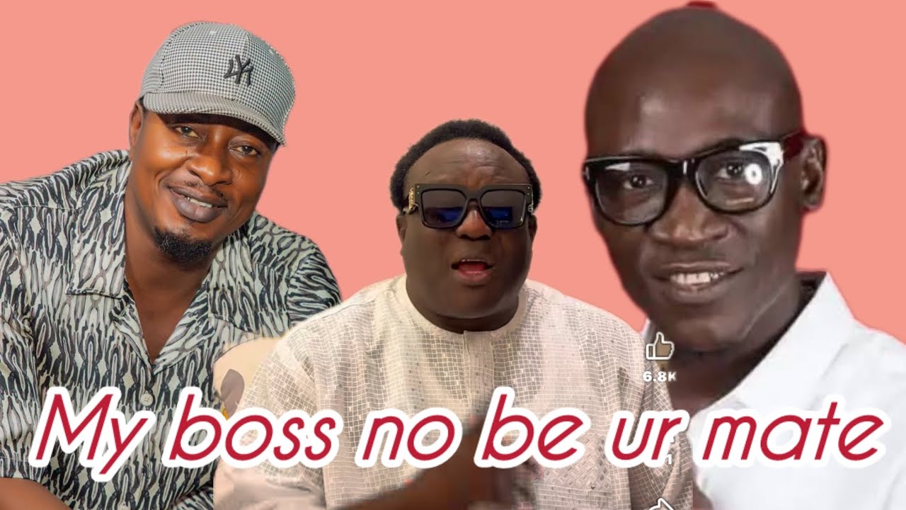 HAA. SAHEED OSUPA IS NOT YOUR MATE AND AM A BOSS TO YOU.MURI THUNDER FIRE BACK ON TAYE CURRENCY  