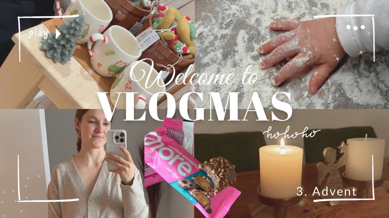 VLOGMAS - H&M Loungewear, Kekse und Bananenbrot