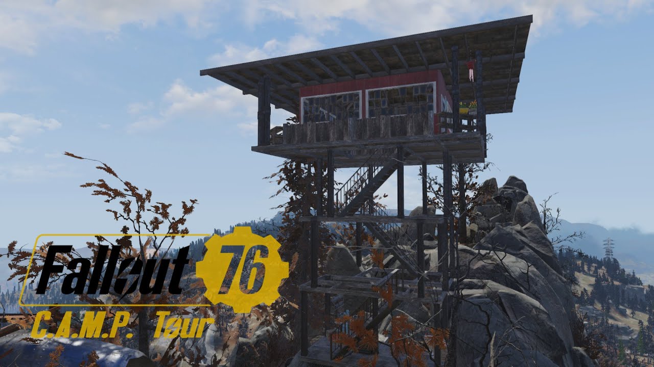 Fallout 76 // C.A.M.P. Tour - Watchtower
