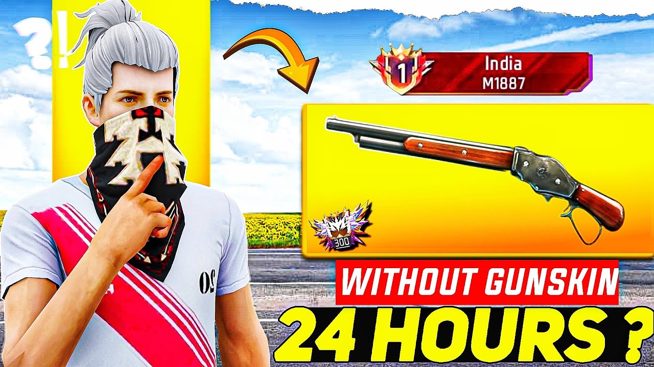 Pushing Top 1 Title in : USELESS SHOTGUN 🔫 ( M1887 ) 🤯 | Without Gunskin ☠️ Garena free fire | Ep-4