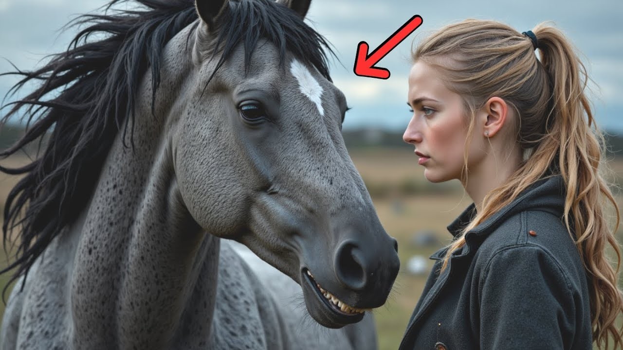 Der ungezähmte Mustang, der sich dem Menschen widersetzte