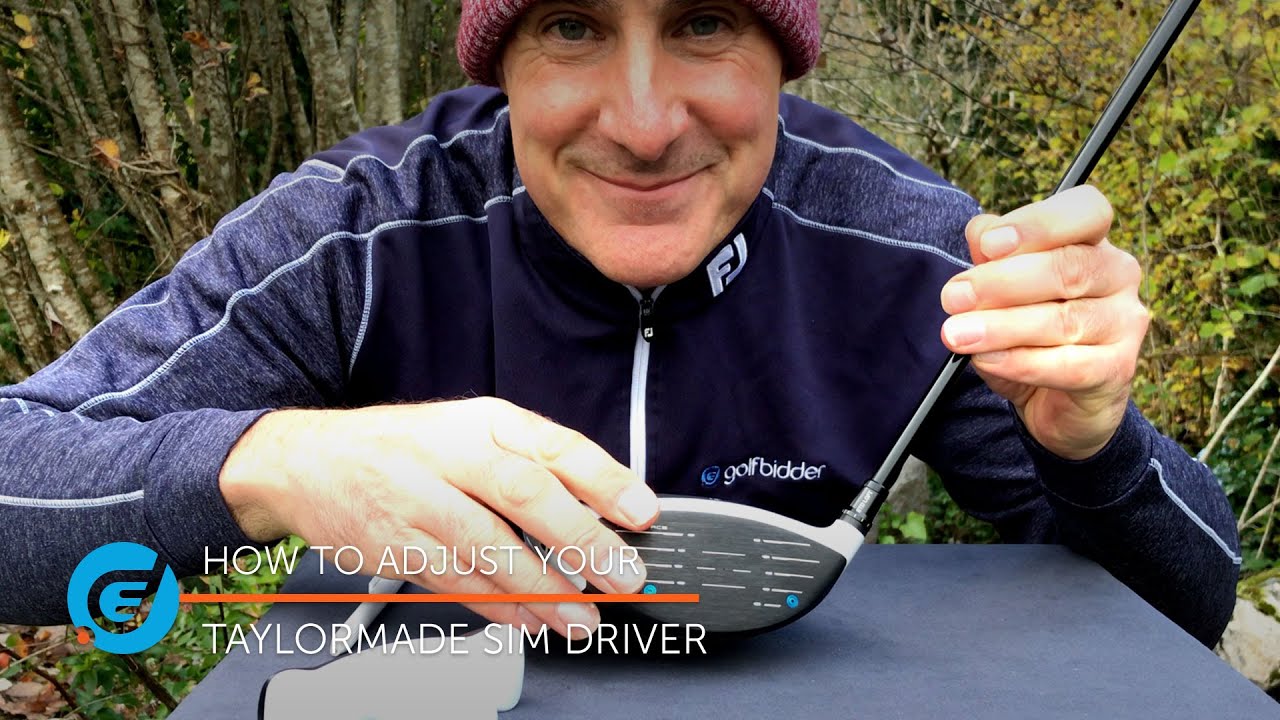 How to adjust your TaylorMade SIM driver