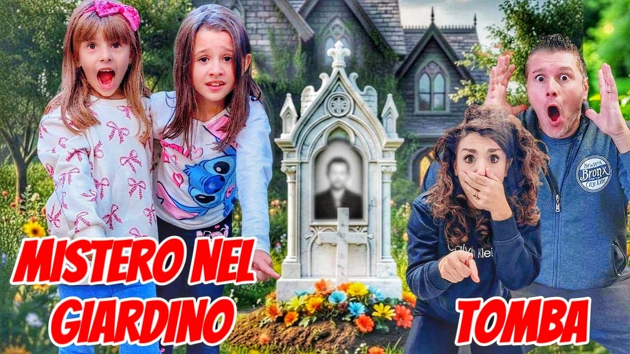 AURORA E LA SUA AMICA SOFI TROVANO UNA TOMBA VERA NEL GIARDINO DELLA NOSTRA NUOVA CASA! EP. 1