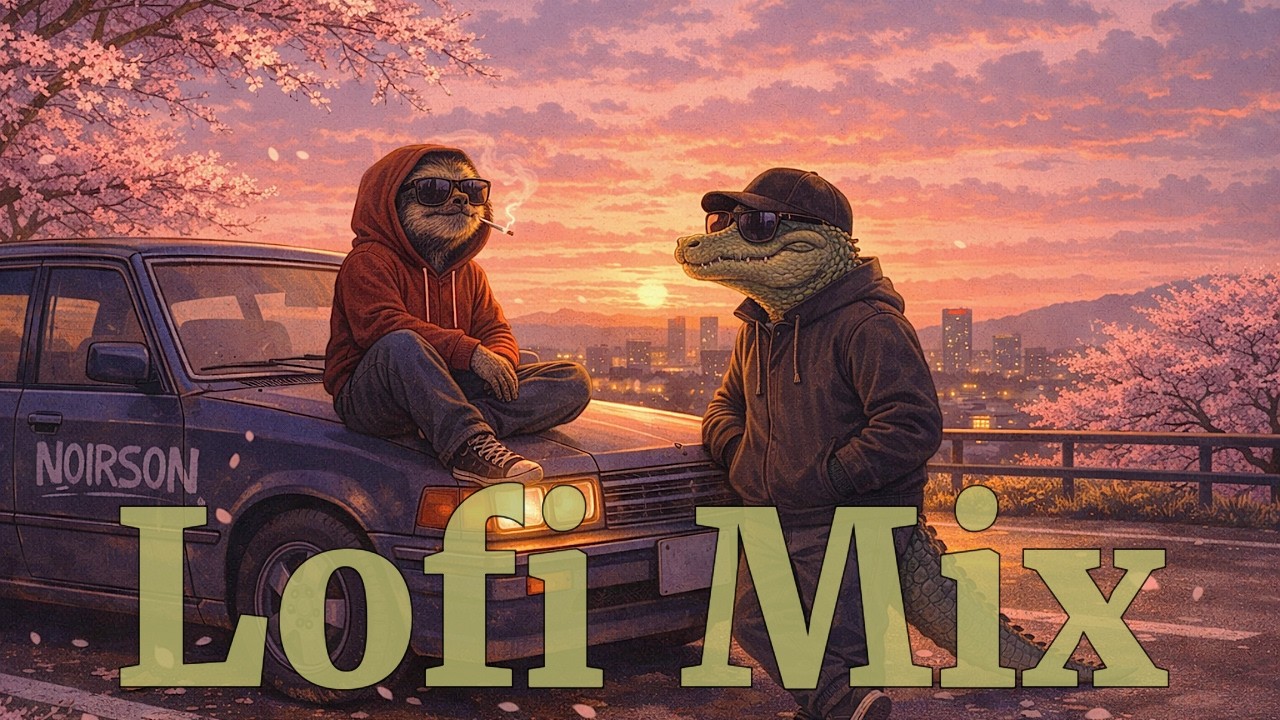 Spring Sunset Lofi 🌇 Chillhop Beats to Study / Relax | NOIRSON