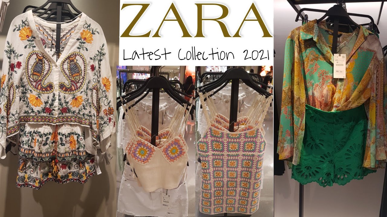ZARA NEW WOMEN'S COLLECTION JULY 2021 | ZARA NEW SUMMER FASHION | NEW IN STORE | Shop Up with Me