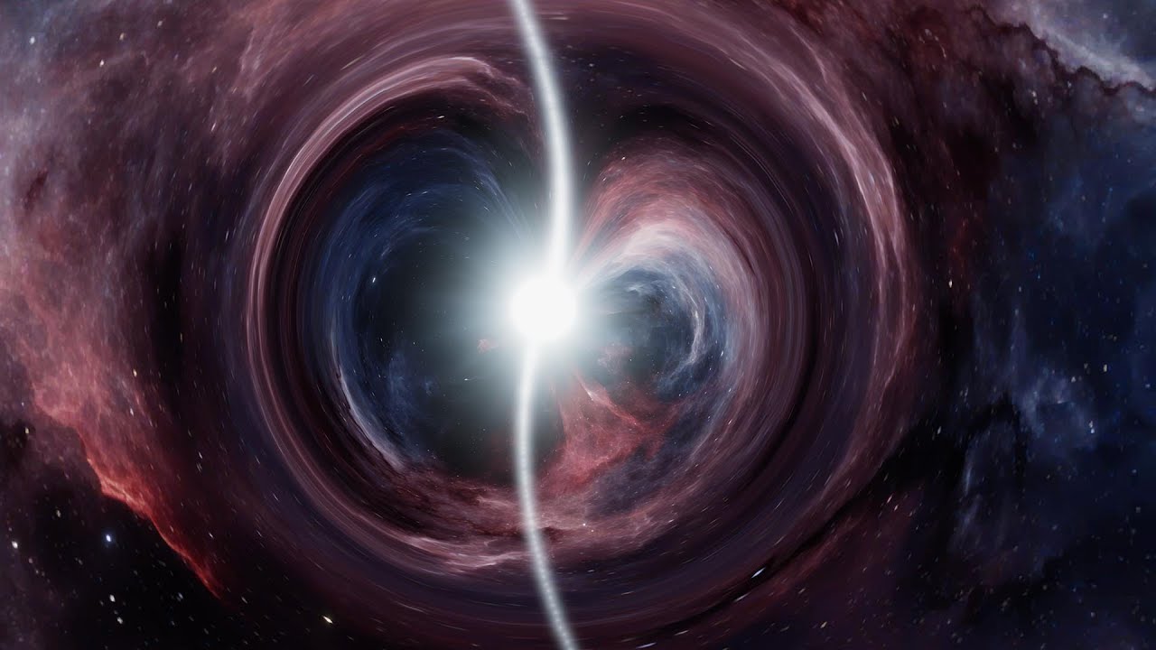 Exoplanet journey – Neutron star scene (VRChat)