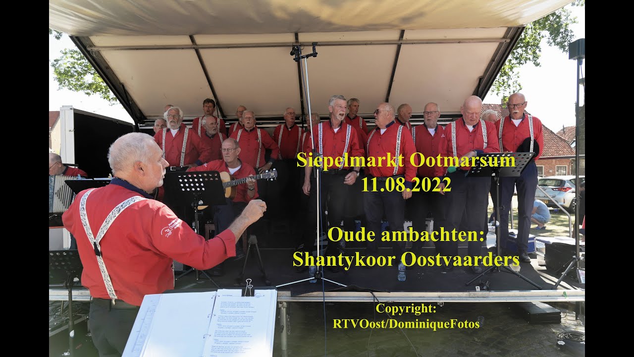 #Siepelmarkt #Ootmarsum #DominiqueFotos presenteert oude ambachten: Shantykoor Oostvaarders
