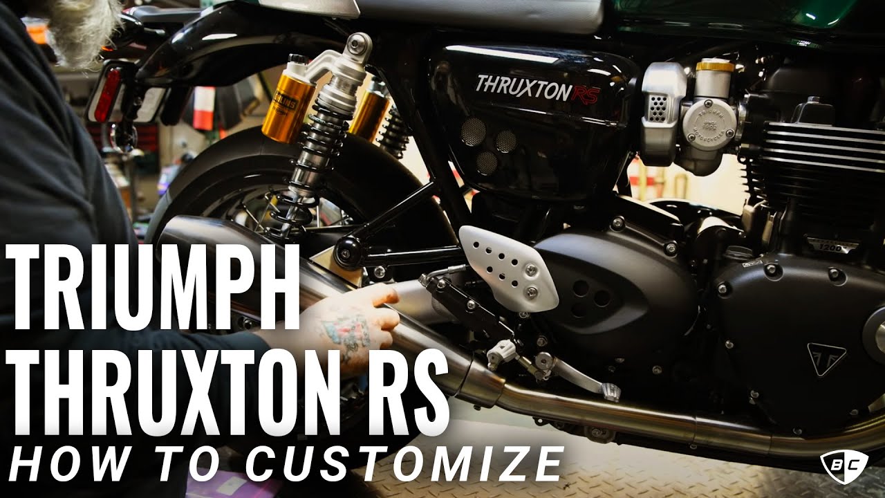 How to Customize Triumph Thruxton RS | British Customs