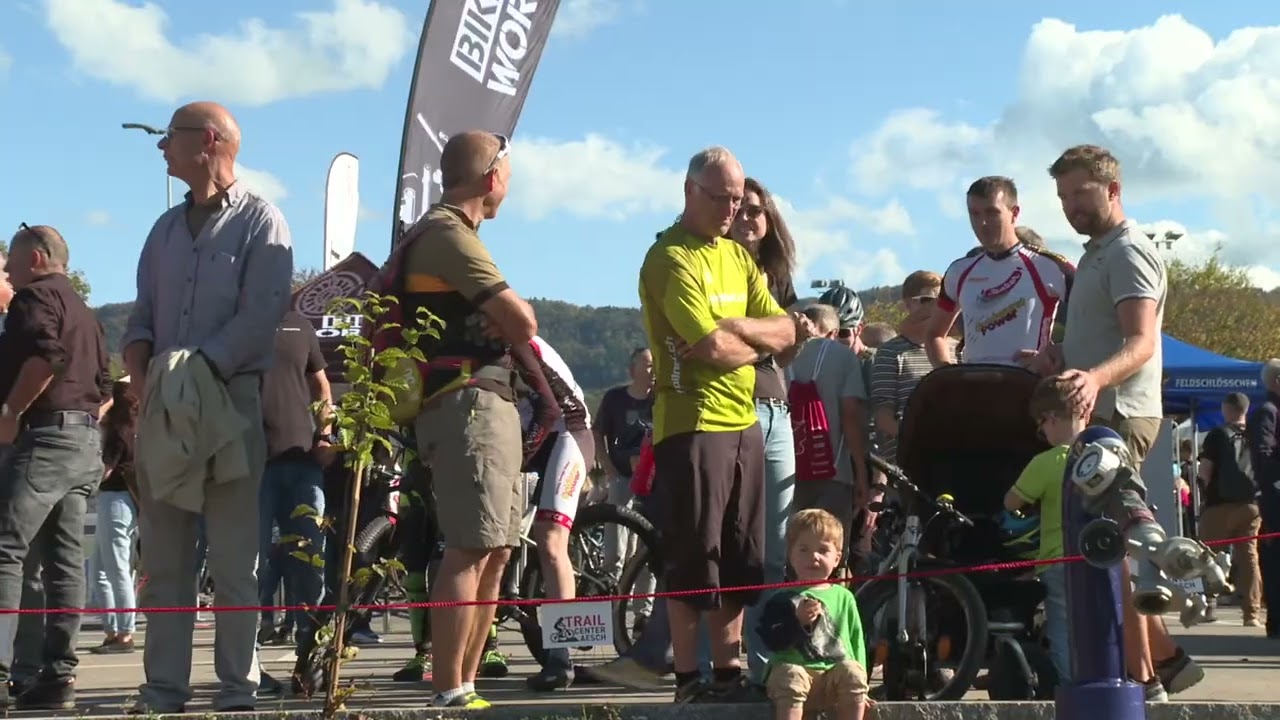 Eröffnung Mountainbike-Trailcenter Aesch - Birsstadt-TV Aesch