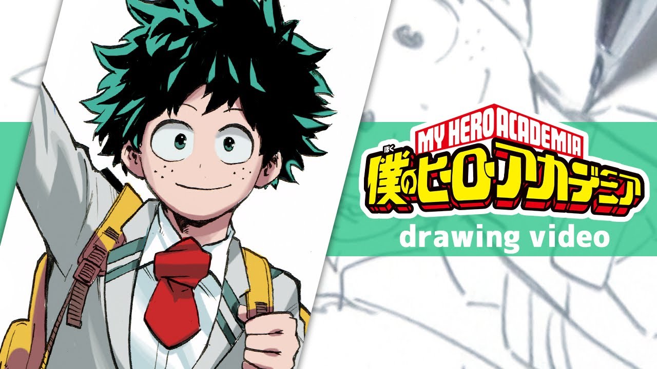 【作画動画】堀越耕平先生が描く『僕のヒーローアカデミア デク』ロングver【ジャンプ作家の神業】