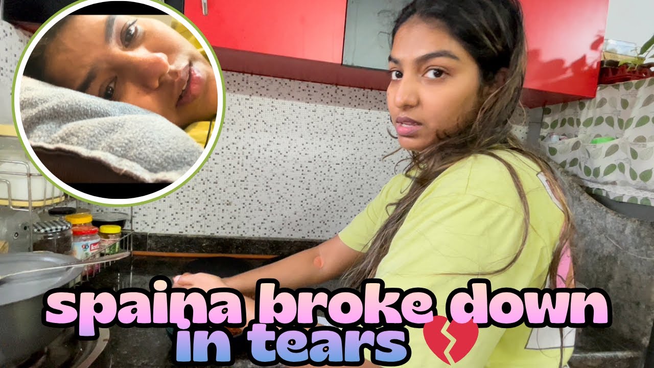 🤰Spaina Broke Down In Tears 😭 | Pregnancy Mood Swings 😏| Konkani Vlog | Spaina And Angelo 