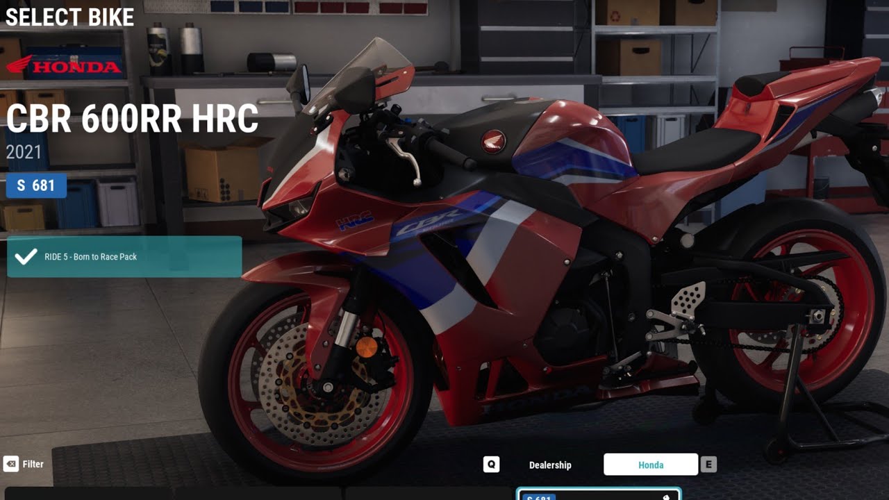 Ride5 Honda CBR 600RR HRC 2021 Red Almeria Circuito de Almeria 2026 01 21   01 54 45 03
