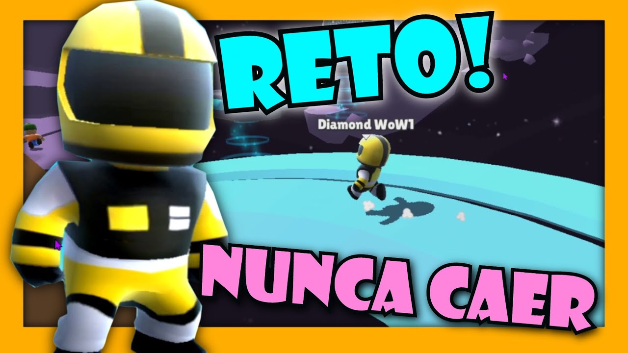 RETO: NO CAER FUERA del MAPA o VIDEO ACABA! 👾 STUMBLE GUYS 🛸