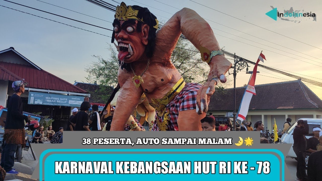 KARNAVAL KEBANGSAAN HUT RI KE - 78 TAHUN 2023 || KAPANEWON IMOGIRI, BANTUL - DIY